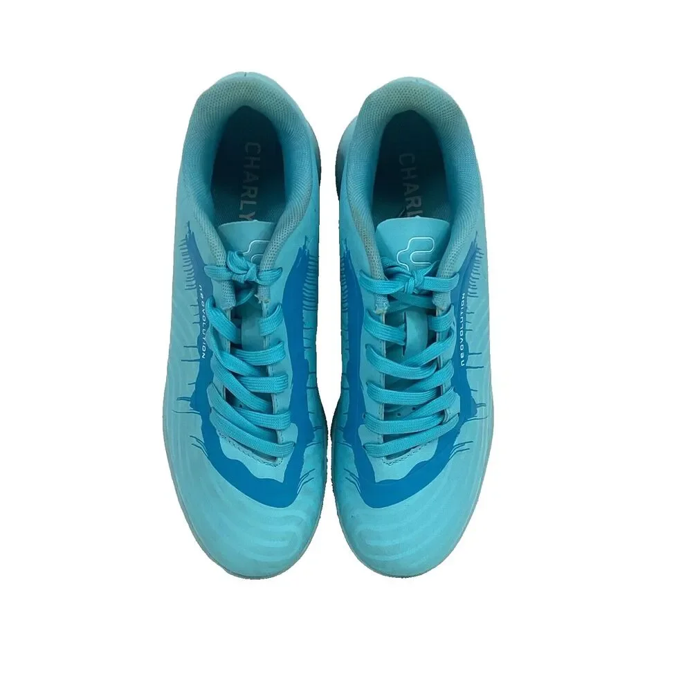 Charly Neovolution PFX FG - Men's Size 8 - Sky Blue Soccer Cleats - 1086279